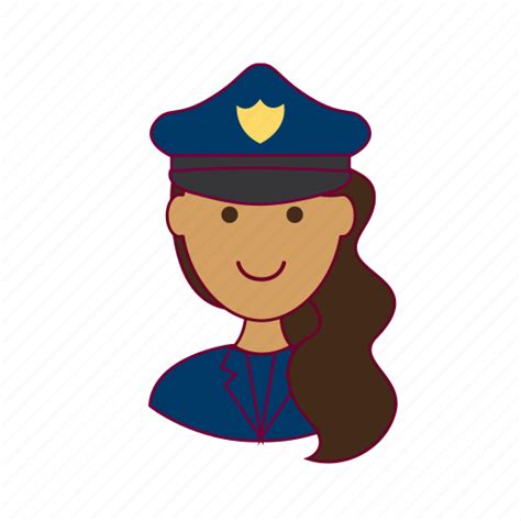 Emprego, indian woman professions, job, mulher, police officer, policial, professions icon ...
