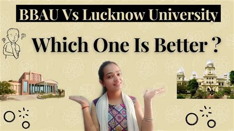 Lucknow University Vs Bbau Universitywhich One Is Better2022bbau