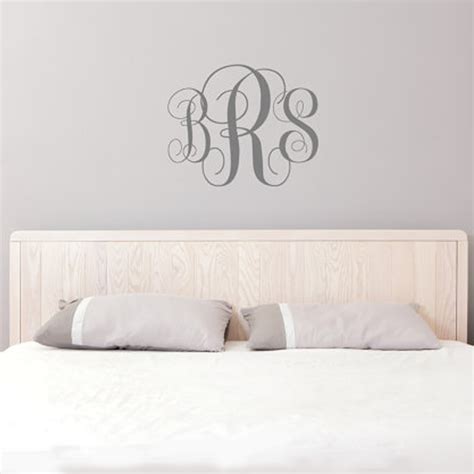 Buy Monogram Wall Decal Personalized