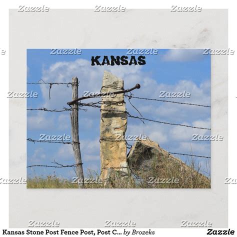 Fence Post Custom Birth Announcement Kansas Stock Photography Tool