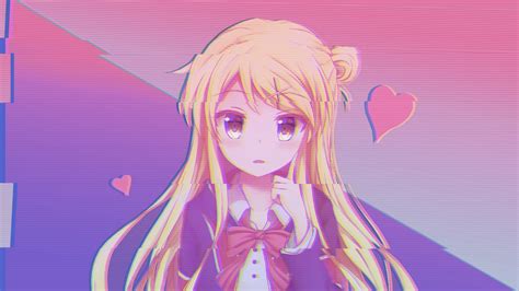 Anime Girls Aesthetic Pink Pink Aesthetic Ps4 Anime Wallpapers