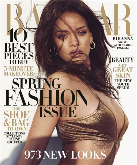 Harpers Bazaar Us 2015 Rihanna