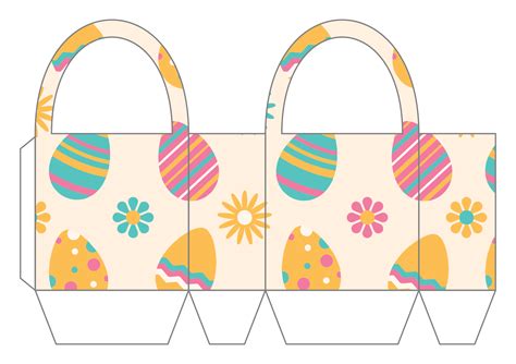 Printable Easter Basket Craft Kids Printablee