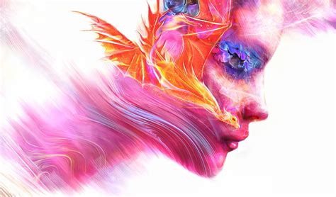 Colorful Women Face Artwork Hd Creative K Wallpapers Images My Xxx