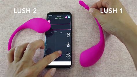 Lovense Lush Vs Lush Overview With Smartphone Control Youtube