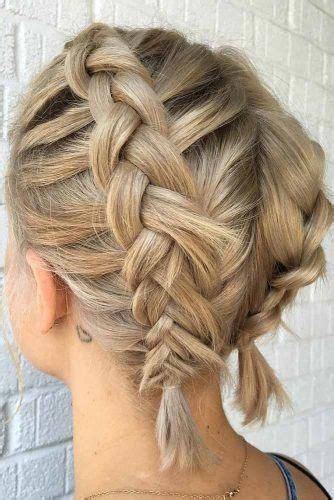These videos will teach you the techniques you need to. Braided Hairstyles For Short Hair Blonde Messy Layered ...