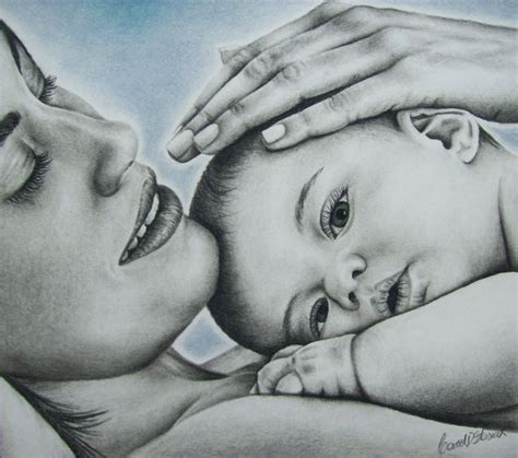 Pin By Megha Umrania On Tutoriais De Desenhos Mother Art Mother And