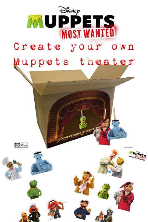DIY Muppets Most Wanted Theater, Memory Game + More #MuppetsMostWanted | Muppets most wanted ...