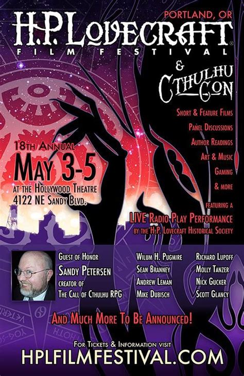 Hp Lovecraft Film Festival® And Cthulhucon