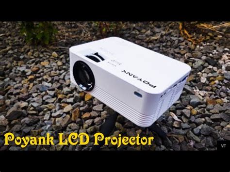 ⚽ 2000 lumen projector ⚽: POYANK 2000 Lumen LCD Projector - Unboxing & Review - YouTube