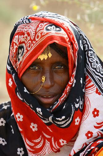 Afar Tribe Woman In Danakil Eritrea Afar Woman In The Da Flickr