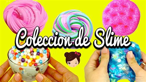 Maybe you would like to learn more about one of these? Mi Coleccion de Slime! Slime de Unicornio, Brillante, Fluffy Crunchy - Juguetes de Titi - YouTube