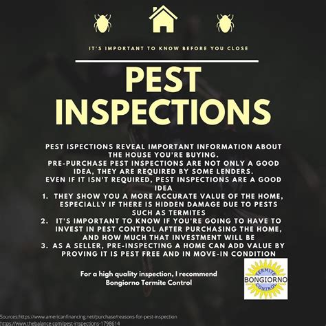 Pest Inspections Are An Important Part Of The Home Buying Process