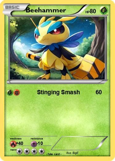Pokémon Beehammer Stinging Smash My Pokemon Card