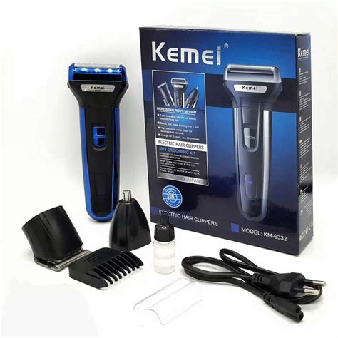 Buy Original Kemei Km 6333 3 In 1 Professional Rechargeable Hair Clipper Trimmer And Shaver