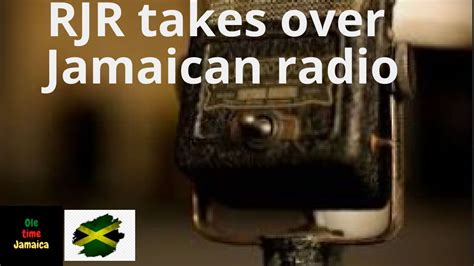 rjr takes over jamaican radio ole time jamaica youtube