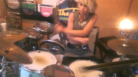 Blonde Beautiful Drummer Girl Youtube