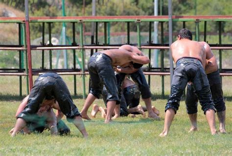 Turkish Oil Wrestling Pehlivans Sports Fights Wrestling Sumo Wrestling