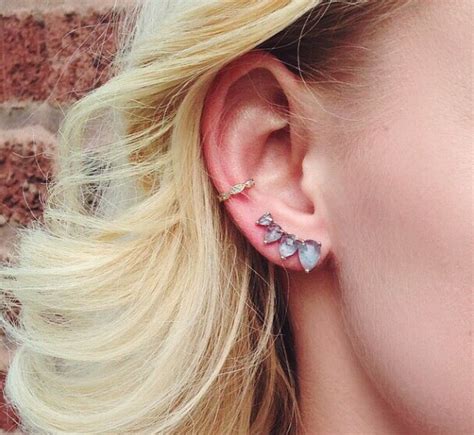 Multiple Ear Piercings 33 Combinations To Copy Stylecaster