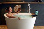 The Very First Freestanding Stone Jetted Bathtub