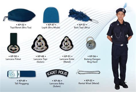 Tatacra pemakaian pakaian seragam kadet polis lelaki dan perempuan spt di bawah setiap ahli kadet polis yang baru dilantik dikehendaki mempunyai sepasang baju kadet polis. koleksi berjaya tangkas: contoh baju badan beruniform