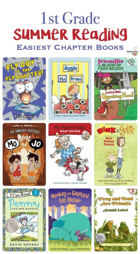 1st Grade Summer Reading List Of Books Imagination Soup Books For
