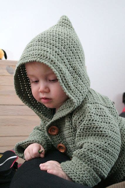 Free Crochet Pattern Baby Hoodie New Craft Works