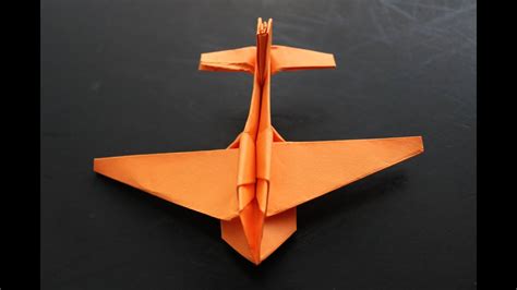 Origami Airplane Jet Step By Step All In Here