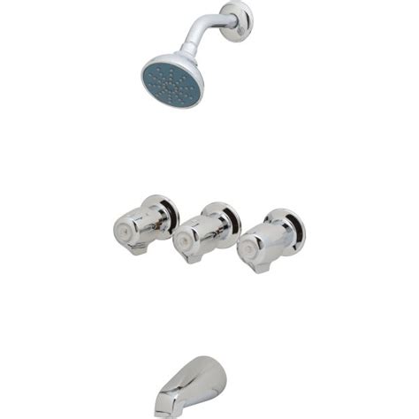 Gerber 3 Handle Tubshower Fitting Chrome Hd Supply