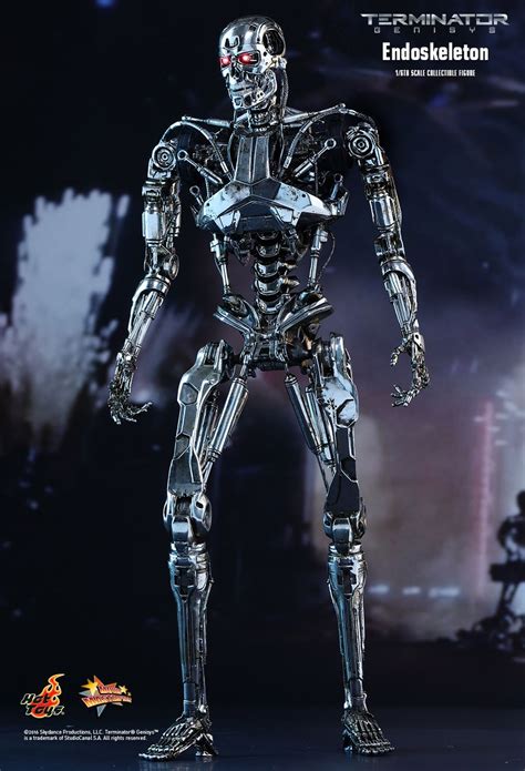 Toyhaven Hot Toys Mms352 Terminator Genisys 16th Scale Endoskeleton