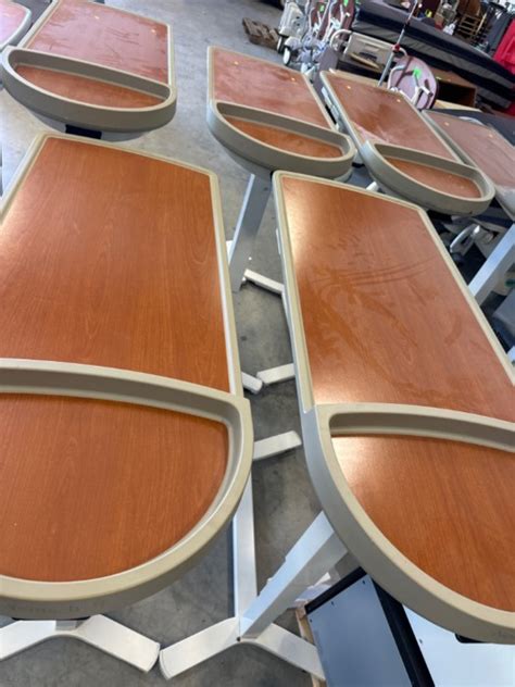 Standard Overbed Tables Lot Of 9 For Sale