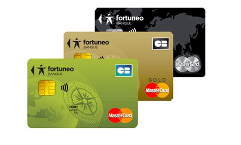 Carte bancaire gratuite Fortuneo - 01 banque en ligne