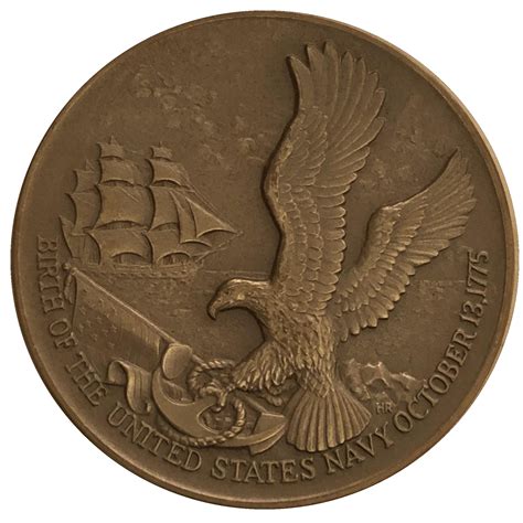 Medal United Stated Navy Bicentennial United States Numista