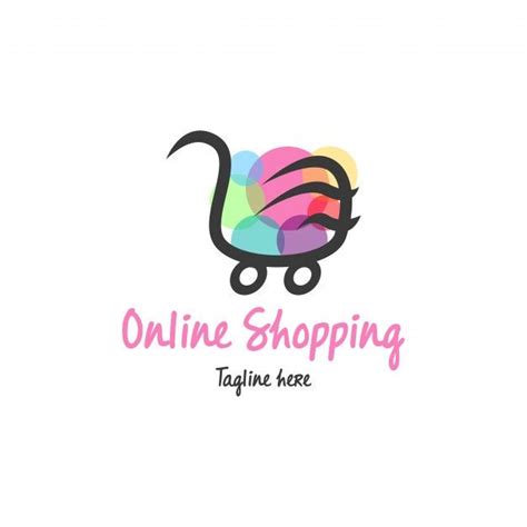Premium Vector Online Shopping Logo Shopping Online Logo Online