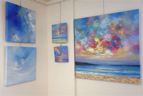 ‘land Sea Sky A Solo Art Exhibition Of Abstract Landscape Paintings By