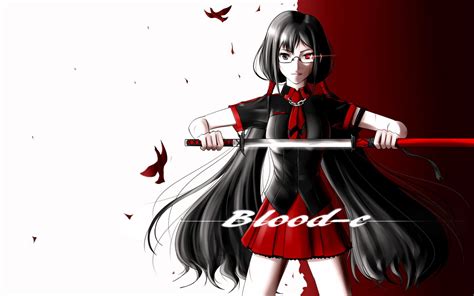 Anime Girl Blood Wallpapers Wallpaper Cave