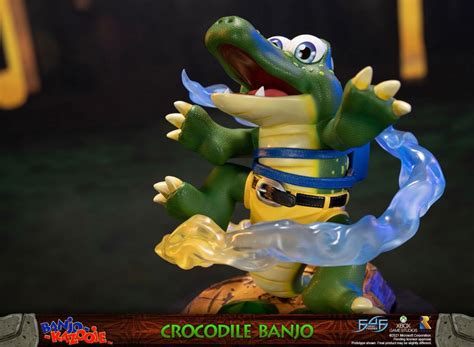 Crocodile Banjo 83 Statue Banjo Kazooie Video Game Junk