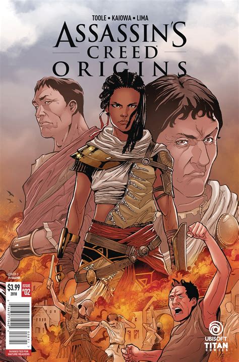 Cover For Assassins Creed Origins Comic Book Revealed Rassassinscreed