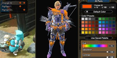 Monster Hunter Rise How To Change Armor Pigment