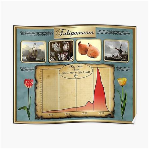 Tulipomania Poster For Sale By Tonasweling Redbubble