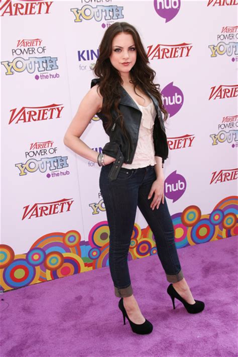 Elizabeth Gillies Hot Style Pictures Variety Power Of Youth Event 2010