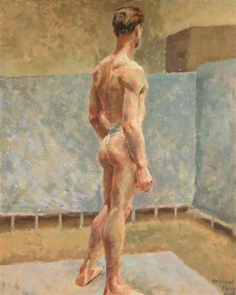 Hadrian S View Antonio M Standing Male Nude In The Studio