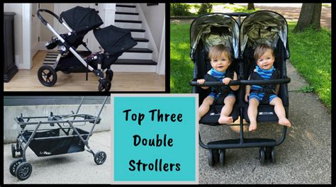 I Share My Top Three Favorite Double Strollers For Twins