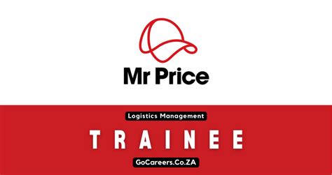 Mr Price Logistics Management Trainee Programme 2022 Gocareers