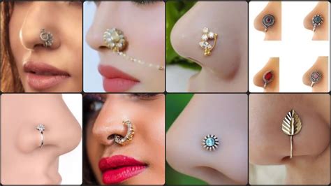 Beautiful Latest And Gorgeous Nose Ring Designs Youtube