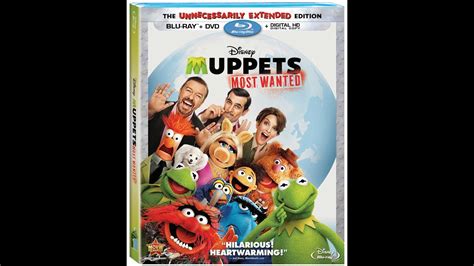 Muppets Most Wanted Blu Ray Unboxing Dmr Offer Youtube