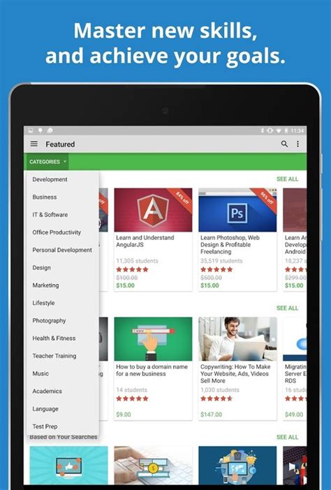 Anyone can create an android app for free and publish on google play store with our free app maker. Udemy Online Courses APK Free Android App download - Appraw
