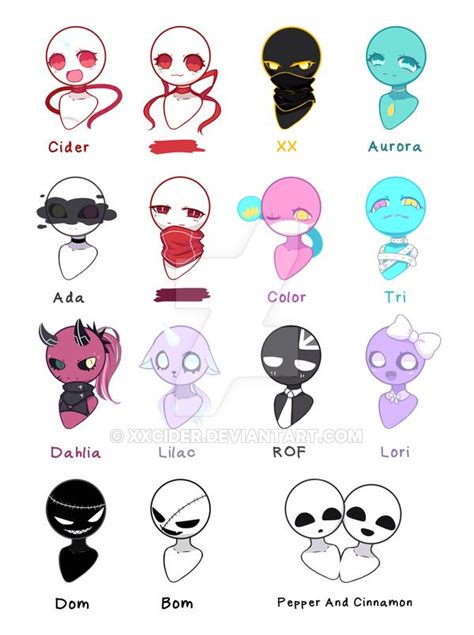 My Ocs By Xxcider On Deviantart Cute Drawings Concept Art Characters