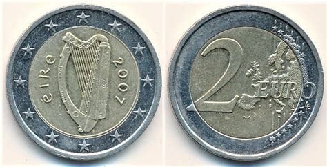 Moneda 2 Euro 2007 2020 De Irlanda Valor Actualizado Foronum