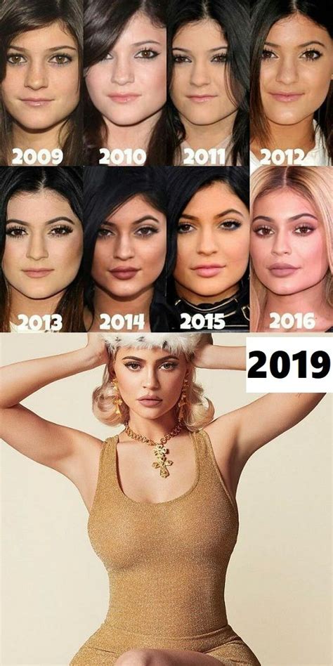 Kylie Jenner Then And Now Stunning Beauty Evolution Kyliejenner